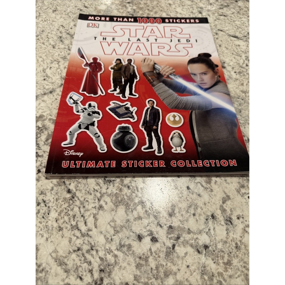 Star Wars the Last Jedi Ultimate Sticker Collection by David‎ Fentiman (2017,...